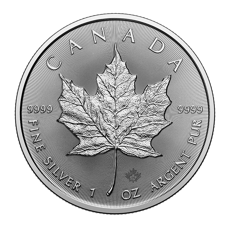Image for 1 oz Silver Maple Leaf Coin (2024) from TD Precious Metals